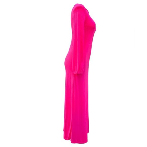 Tuckernuck Pomander Place Pink Lennox Maxi Dress Size Small - Picture 7 of 13